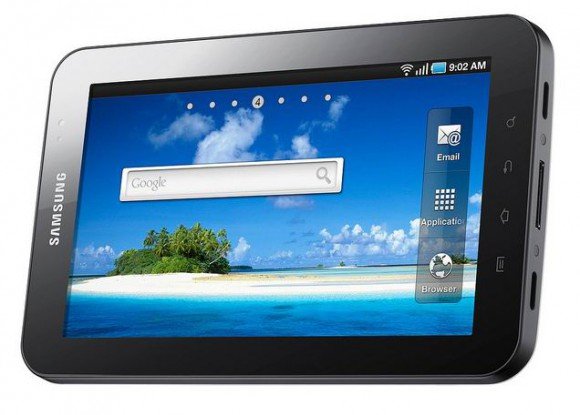 Galaxy Tab, da Samsung, outra opção disponível no Brasil
