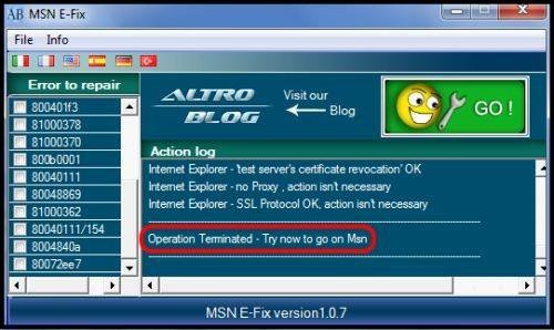 MSN E-Fix
