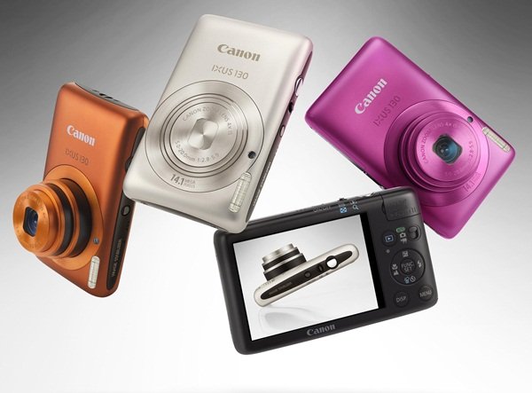 Câmeras compactas existem em diferentes tamanhos e cores