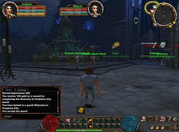 Cidade cheia de players