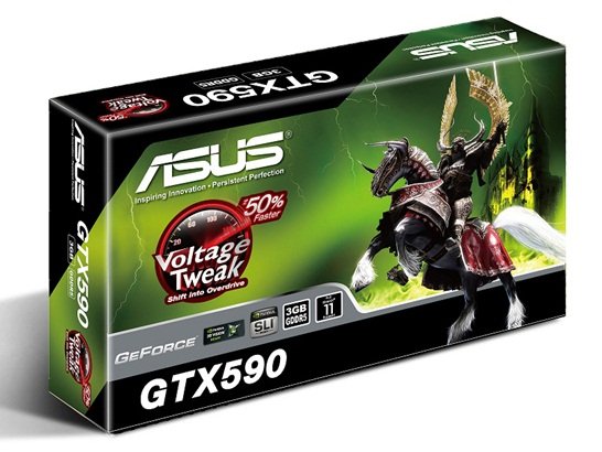 Versão da Asus da GeForce GTX 590