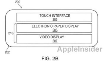 Registro da Apple indica display híbrido de LCD e papel eletrônico