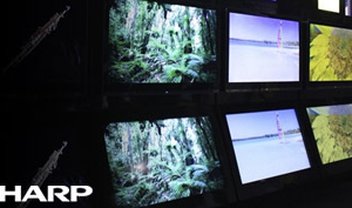 Sharp suspende produção em duas fábricas de telas de TV