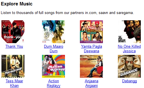 Discover Music: por enquanto apenas para indianos