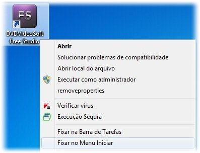 Abertura do Word com a opção  Todos os Programas  , do Menu