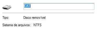 Disco em NTFS
