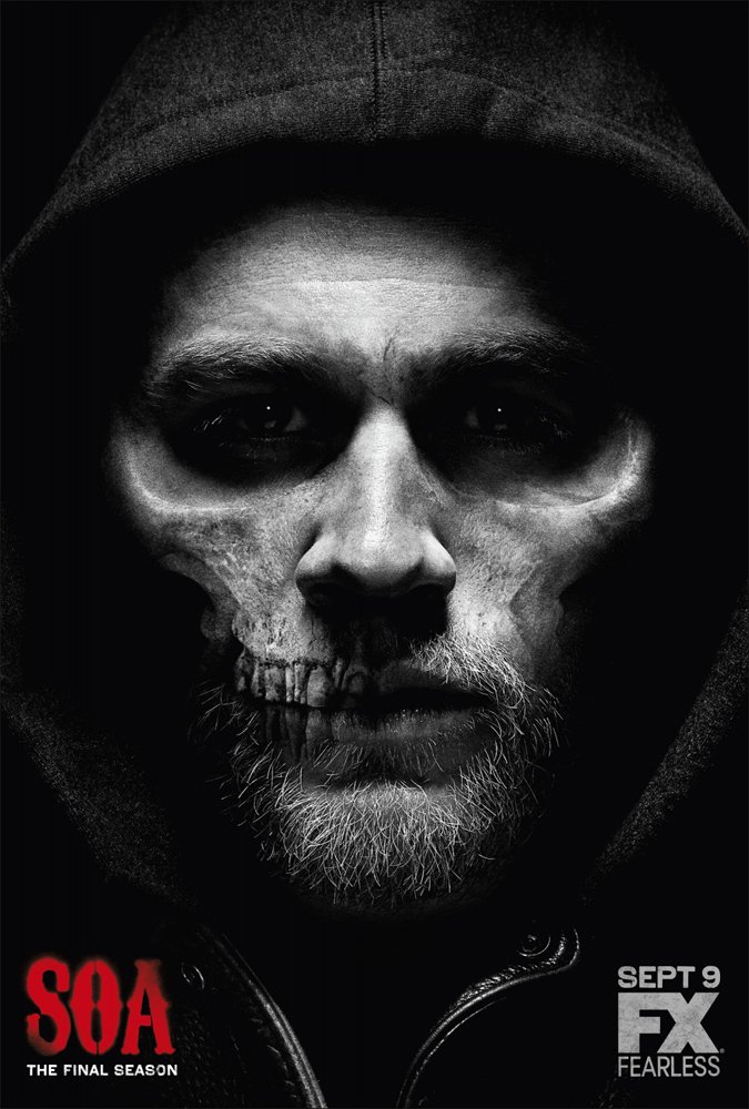 Novo pôster da 7ª e última temporada de Sons of Anarchy! Minha Série
