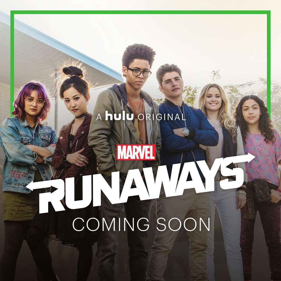 Marvels Runaways Primeira Imagem Oficial Dos Jovens Heróis Da Série Do Hulu Minha Série 8047