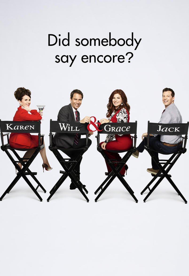 Will And Grace Quarteto Reunido Em Novo Pôster Do Revival Da Série Minha Série 9608