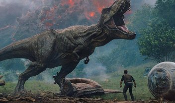 Dinossauro na Jaula Tiranossauro Rex Trex Cinza Toyng