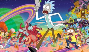 Rick & Morty RGB Animated wallpaper 4k 