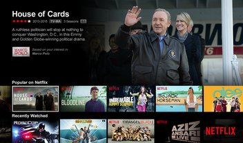 Netflix muda a cara e apresenta nova interface para TV